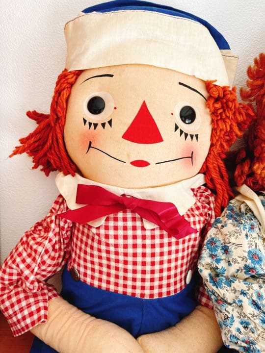 紙タグ付き∞ジョジーン80㎝ペアAnn＆Andy∞ラガディ