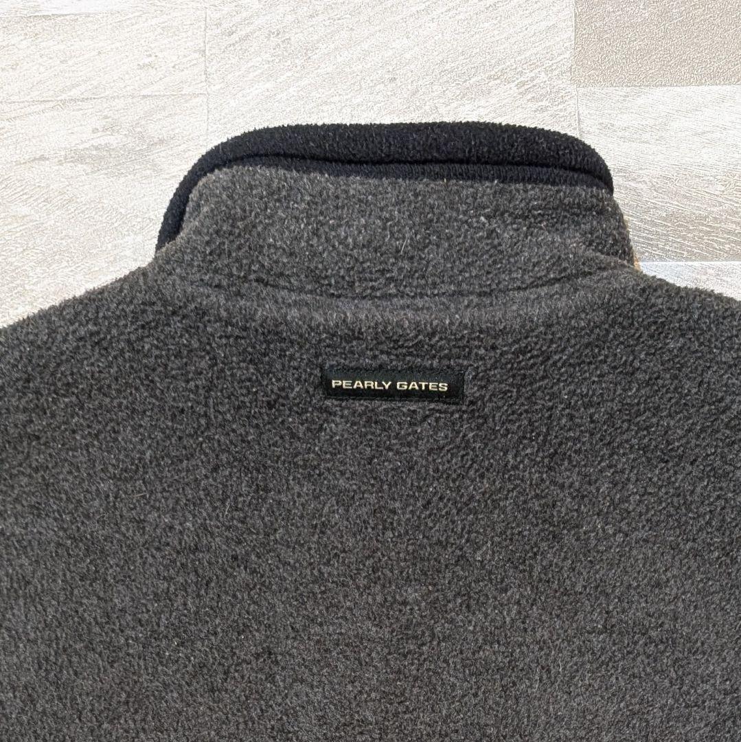 立春セール☆パーリーゲイツ × ポーラテック フリースベスト グレー