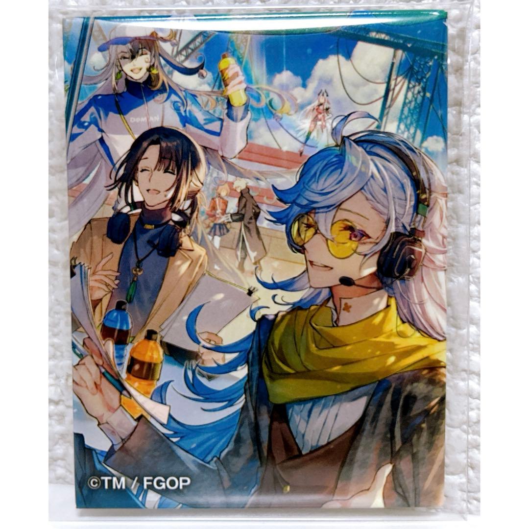 FGO ローソン 花の解説者 マーリン 太公望 蘆屋道満 スクエア 缶バッジ