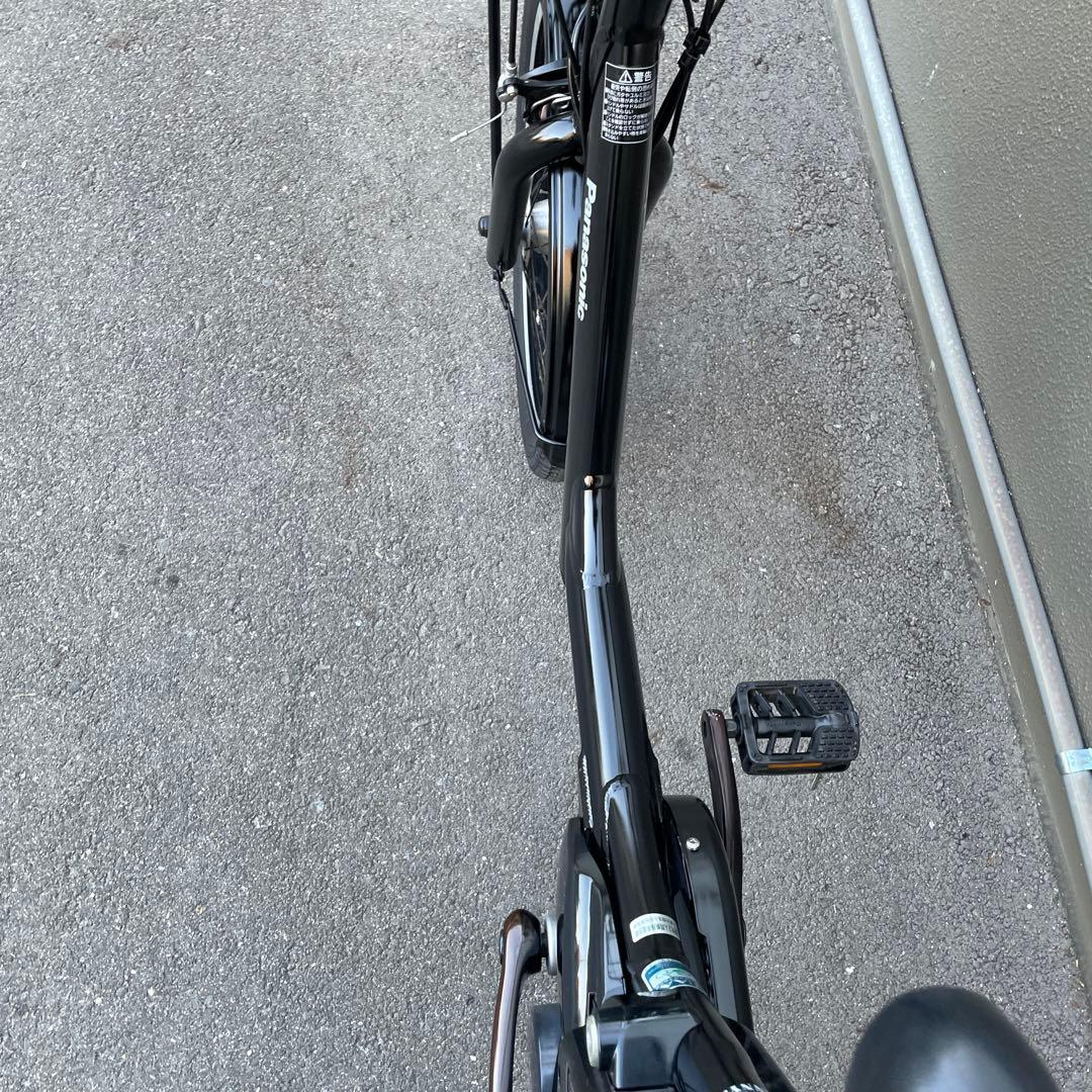 引き取り限定】 Panasonic電動アシスト自転車20インチ ブラック - メルカリ