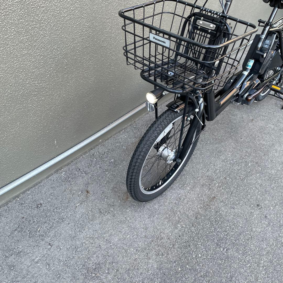 引き取り限定】 Panasonic電動アシスト自転車20インチ ブラック - メルカリ