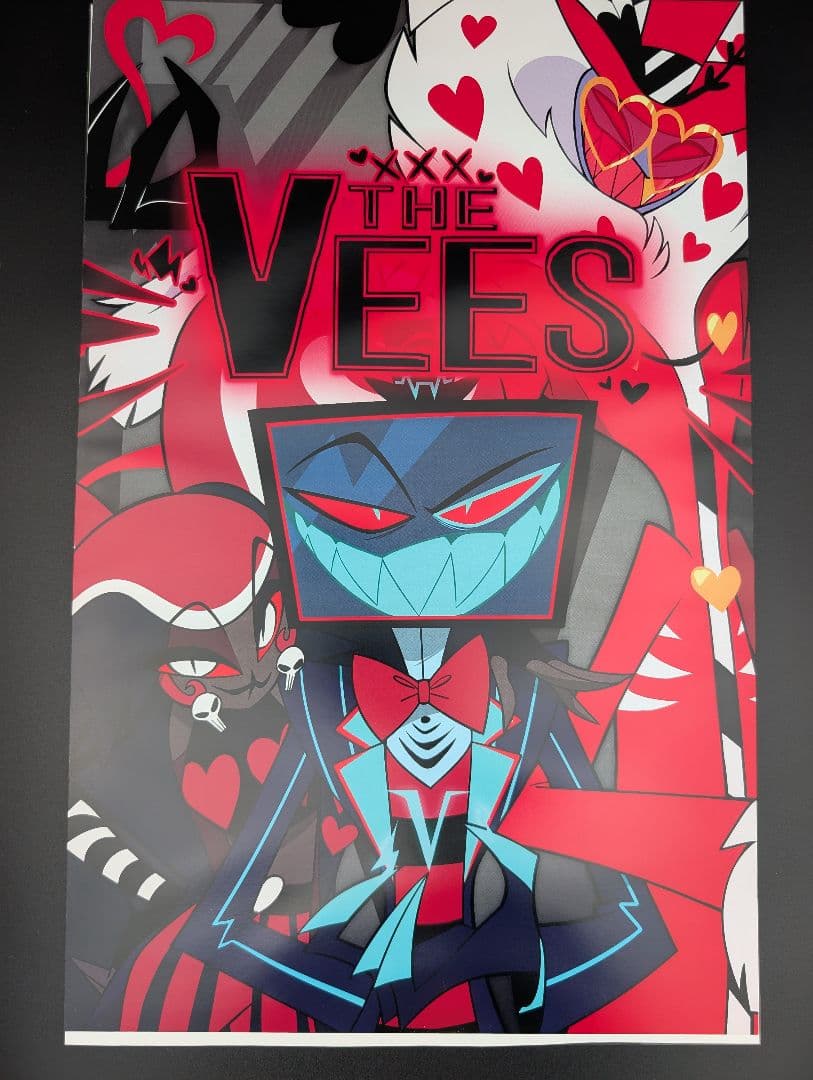 HAZBINHOTEL THE VEES POSTER フレーム付き