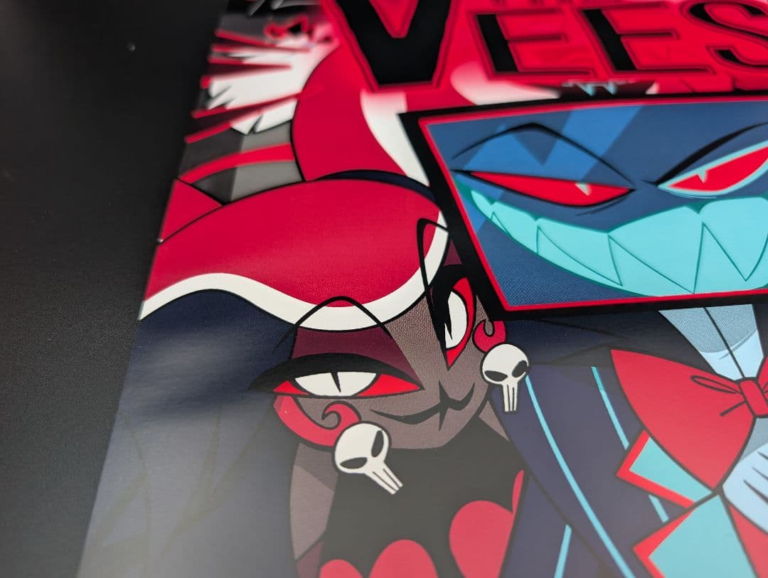 HAZBINHOTEL THE VEES POSTER フレーム付き