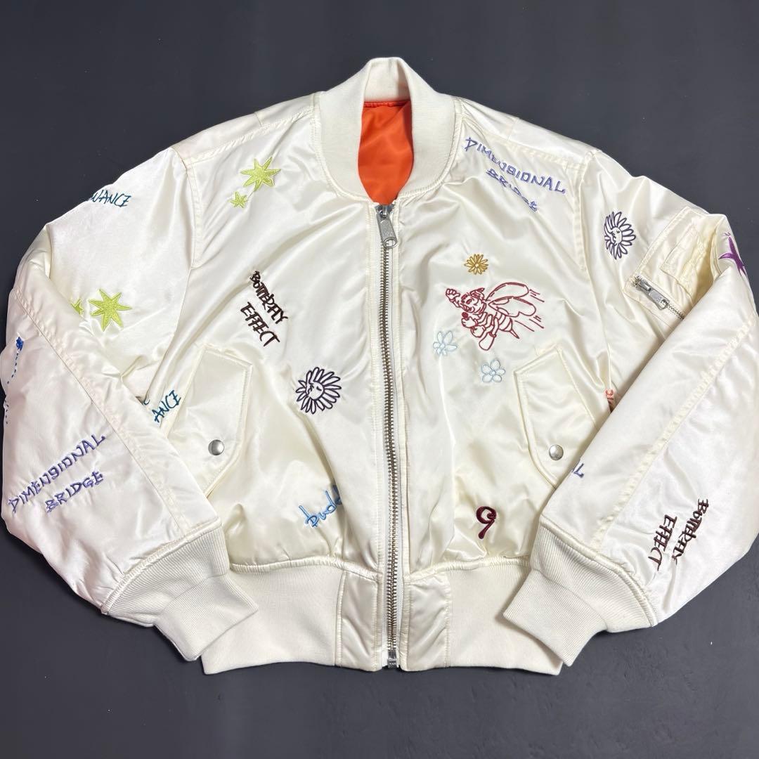 buddix Memorial EMB MA-1 Sサイズ ブルゾン