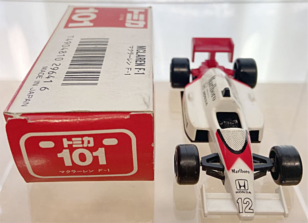 トミカ赤箱No.101マクラーレンF1 日本製 - メルカリ
