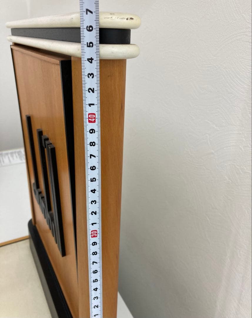 【激レア✨】ダンヒルdunhill 木製ディスプレイ 回転鏡　非売品　限定品