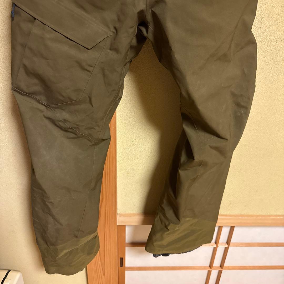patagonia スノーボードパンツ Mサイズ オリーブグリーン - メルカリ