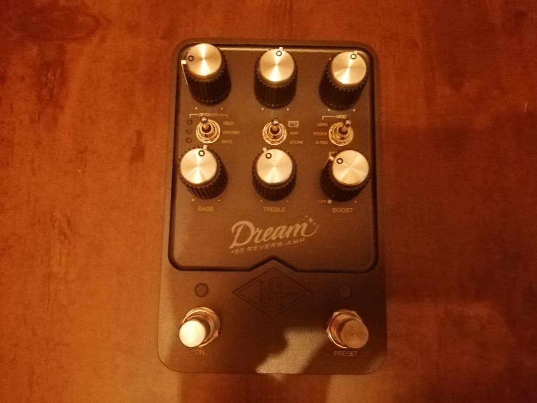 ギター UAFX dream 65 Amazon.com: Universal Audio UAFX Dream '65 Reverb Amplifier