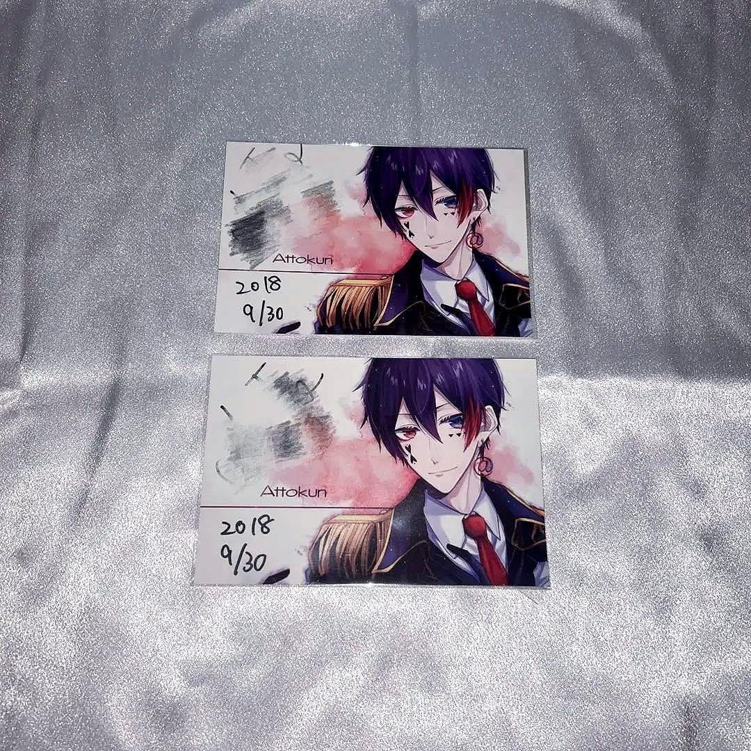 AMPTAKxCOLORS あっとくん サイン入りポストカード - メルカリ