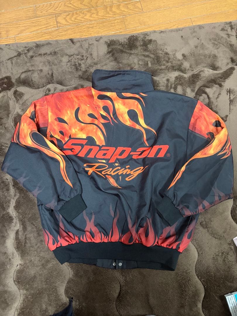 Snap-on Racing ジャケット 炎デザイン
