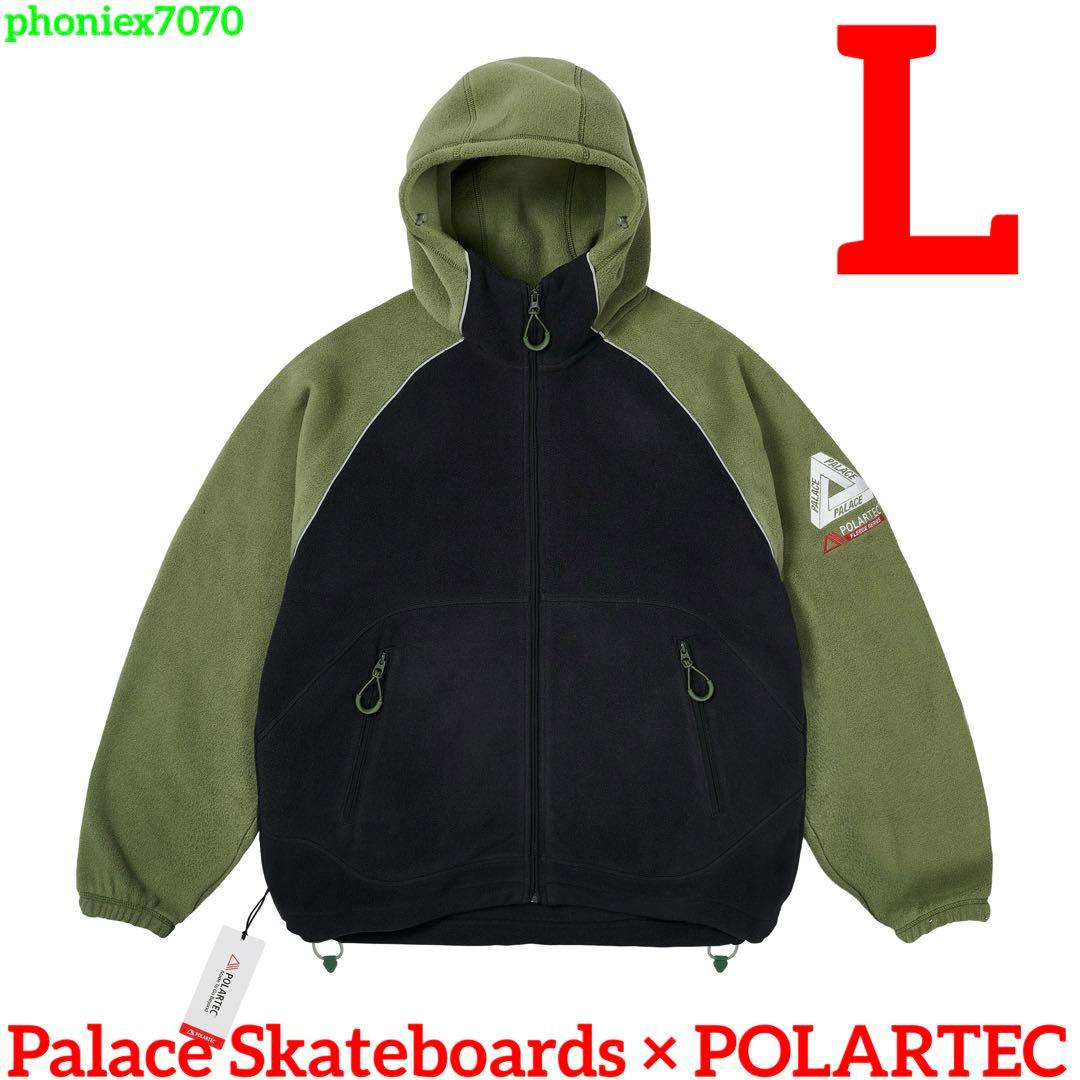 PALACE × POLARTEC】 ポーラテックフリースジャケット【L】緑 - メルカリ