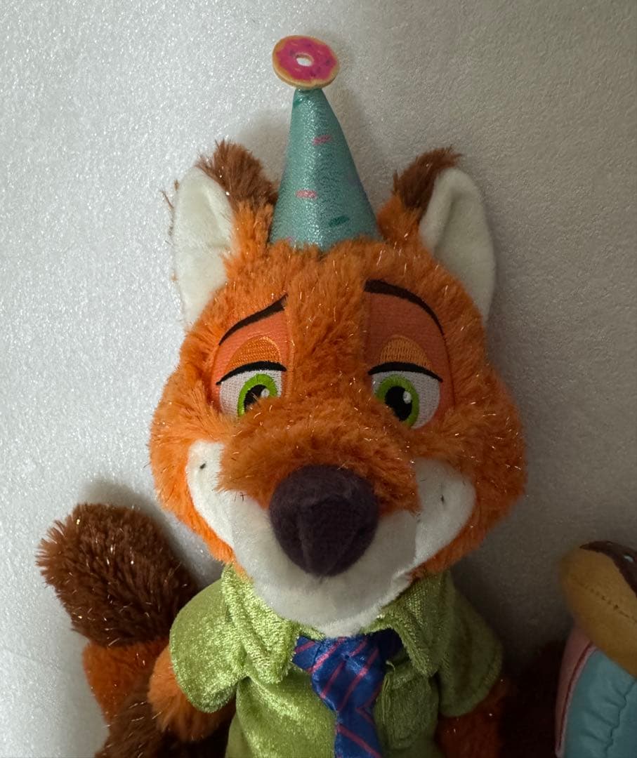 【新品】ズートピア10周年 ニック・ワイルド＆ジュディ ぬいぐるみ セット