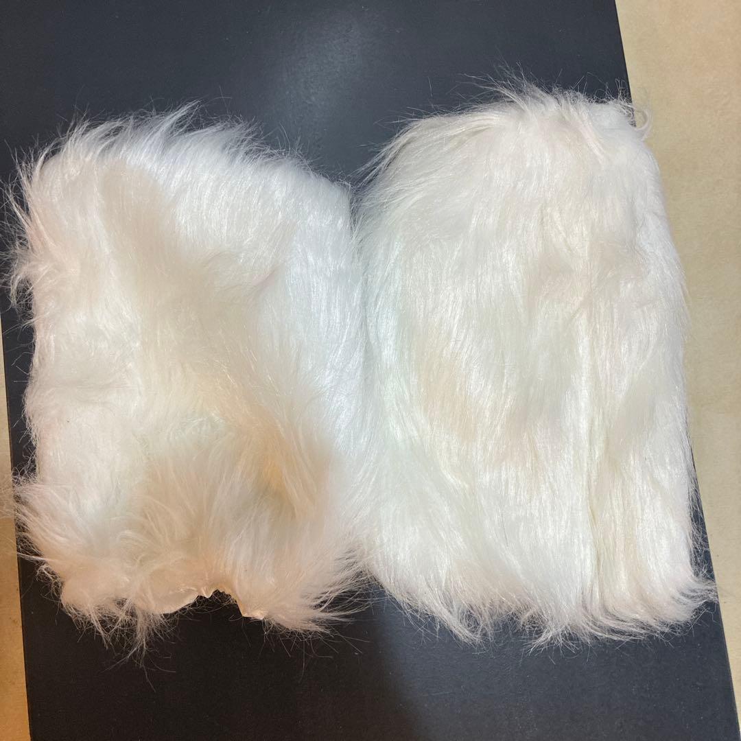 ディズニー マリー ファンキャップ もこもこレッグウォーマー付き