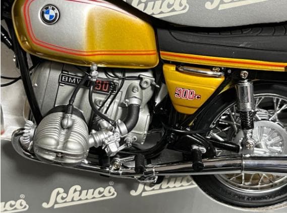 C3 SCHUCO BMW R90/S 1/10 シュコー　メタルモデル