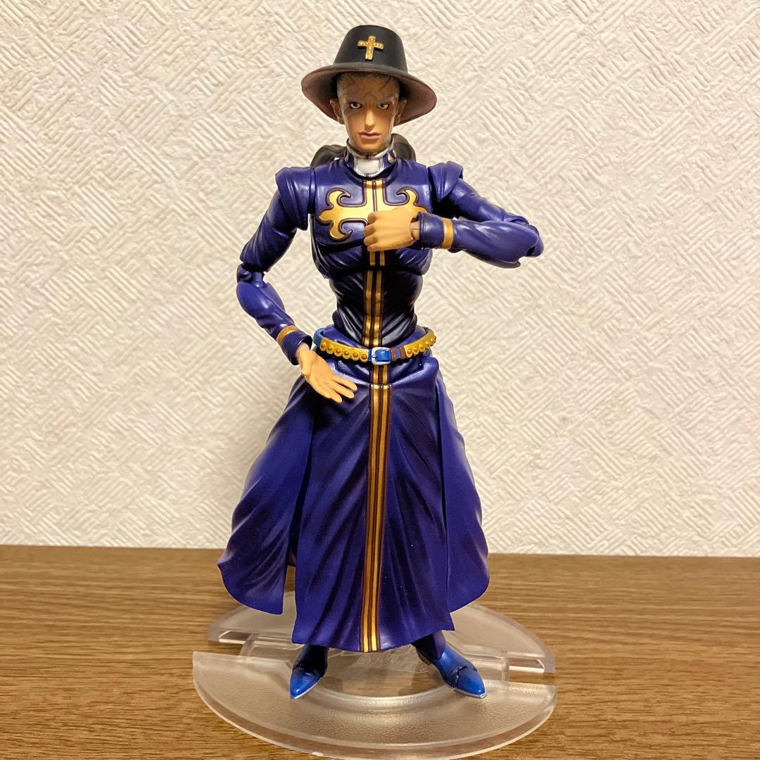 ジョジョの奇妙な冒険　超像可動　エンリコ・プッチ　ホワイト・スネイク　2体セット