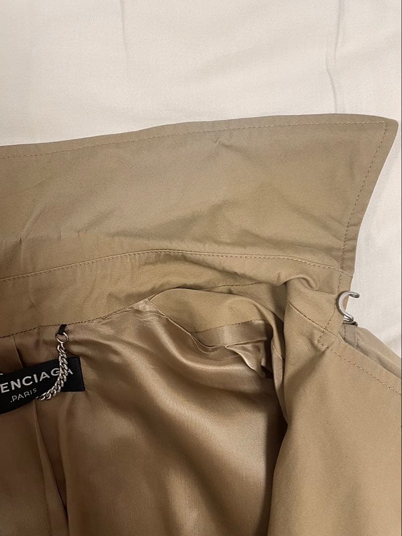 viva7172様検討中【BALENCIAGA】17ss トレンチコート 48 - メルカリ