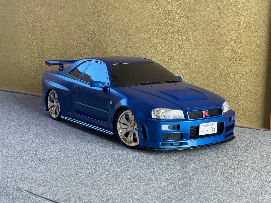 NIKKOスカイライン R34 GTRラジコン 1/5スケール - メルカリ