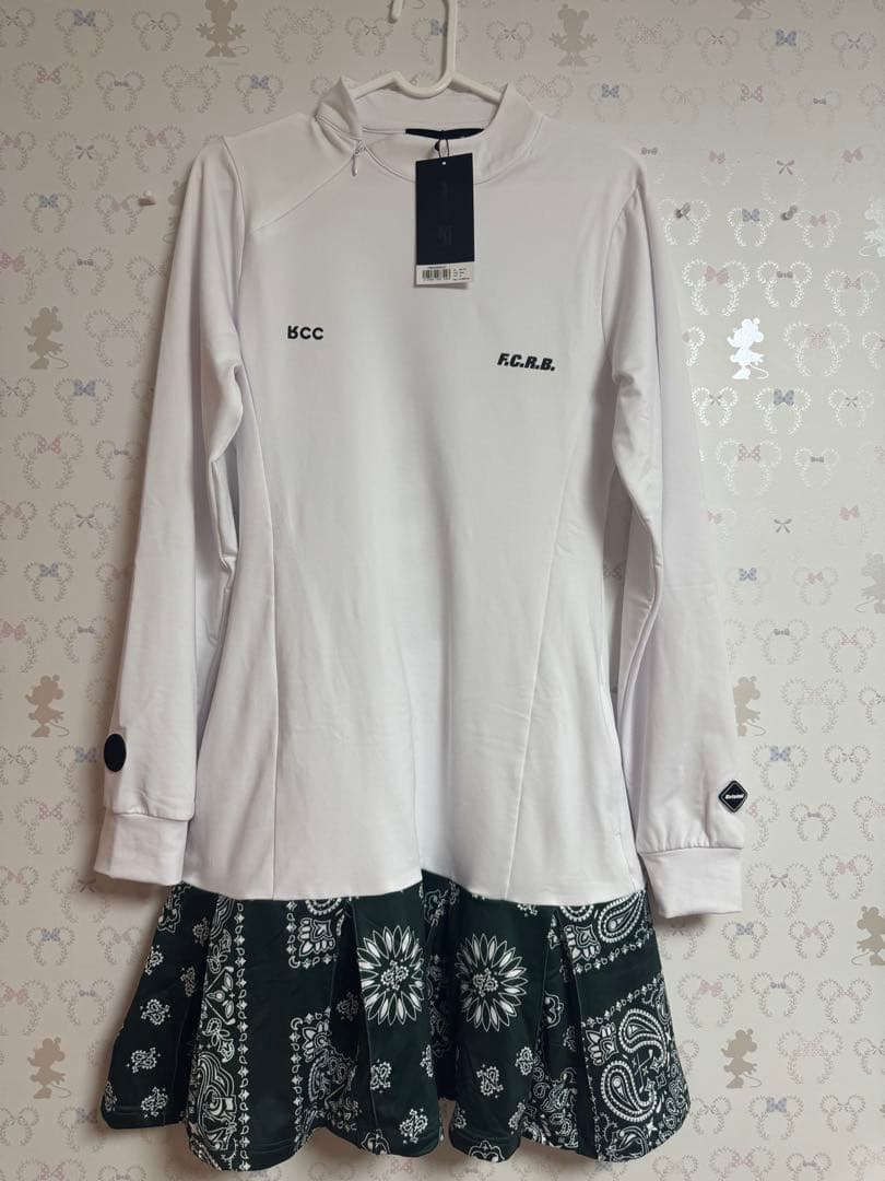 F.C.RealBristol × FR2GOLF ペイズリー ワンピース