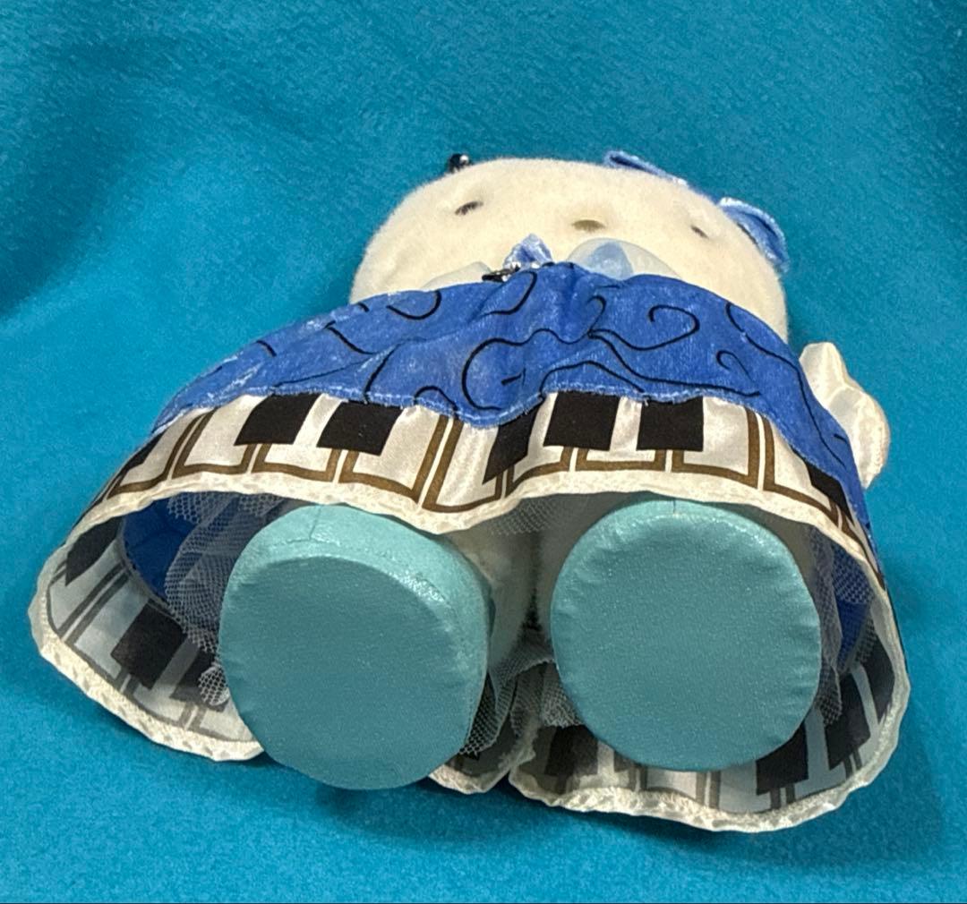 超激レア☆ハローキティ☆ピアノ鍵盤柄ドレス☆ピューロランド・メルヘンシアター☆