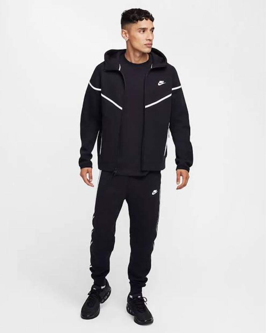 Nike テックフリース リフレクティブ セットアップ 黒 M - メルカリ