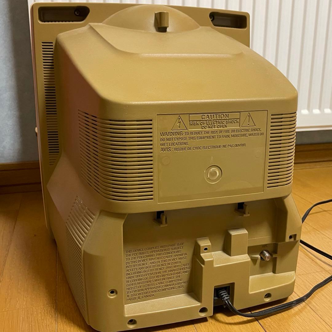 通電確認⭕️済み！】ピンクのブラウン管テレビ/テレビデオ - メルカリ