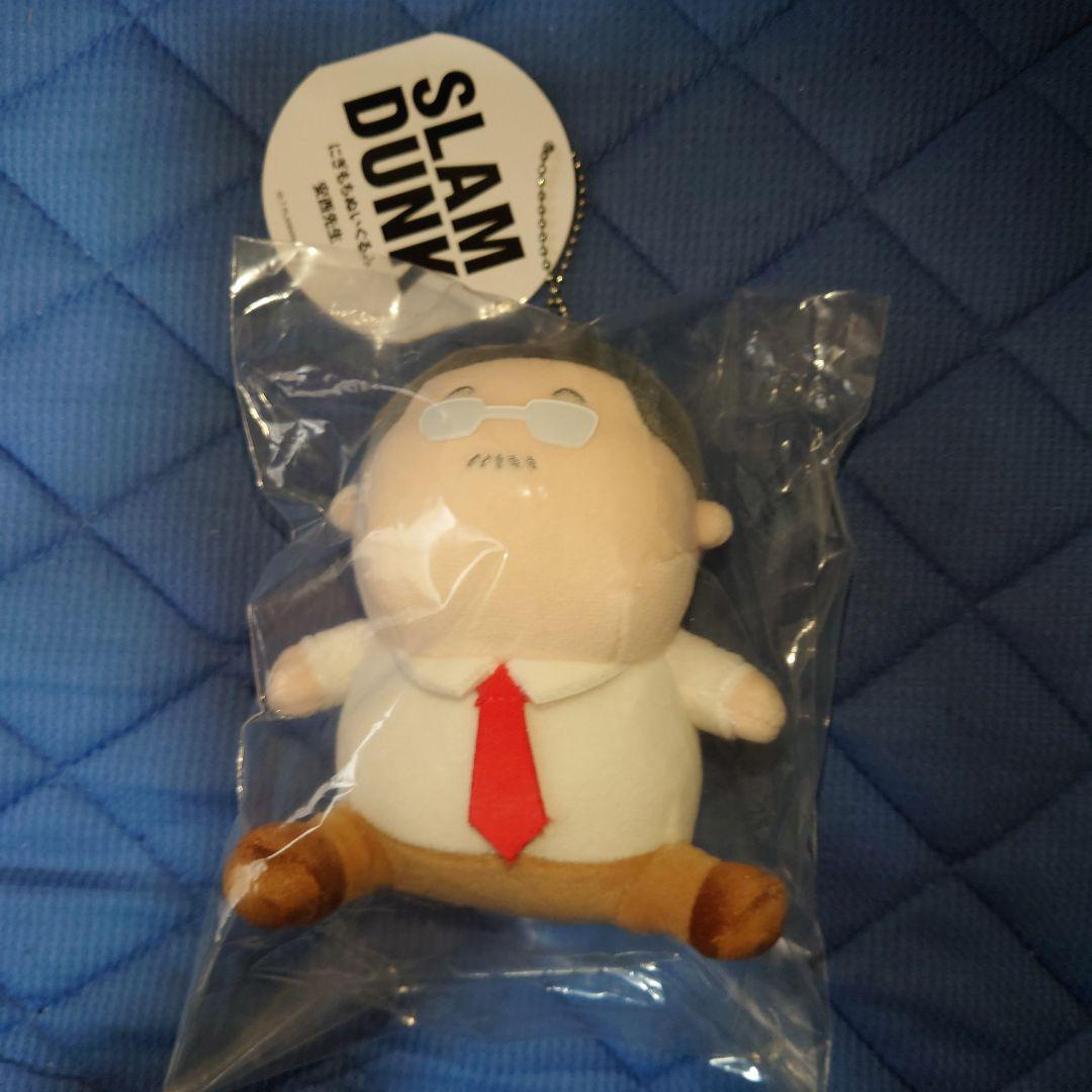 D*カ様 SLAM DUNK 安西先生 にぎもちぬいぐるみ・マスコット - メルカリ