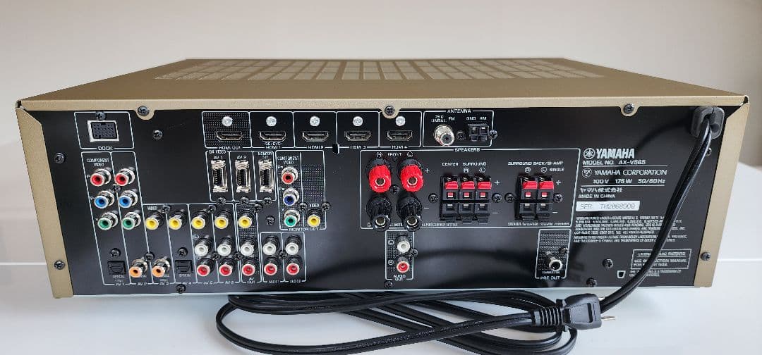 ★美品 ★ヤマハ AVアンプ 7.1ch ゴールドAX-V565