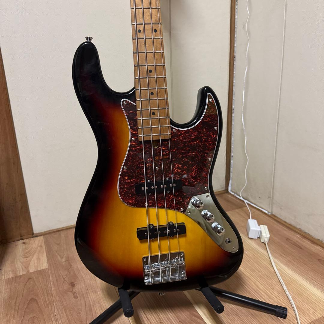 Bacchus エレキベース サンバースト 4弦 Bacchus WJB5-1DX-AC RSM/M 5弦 ベース初心者12点セット 【島村楽器で