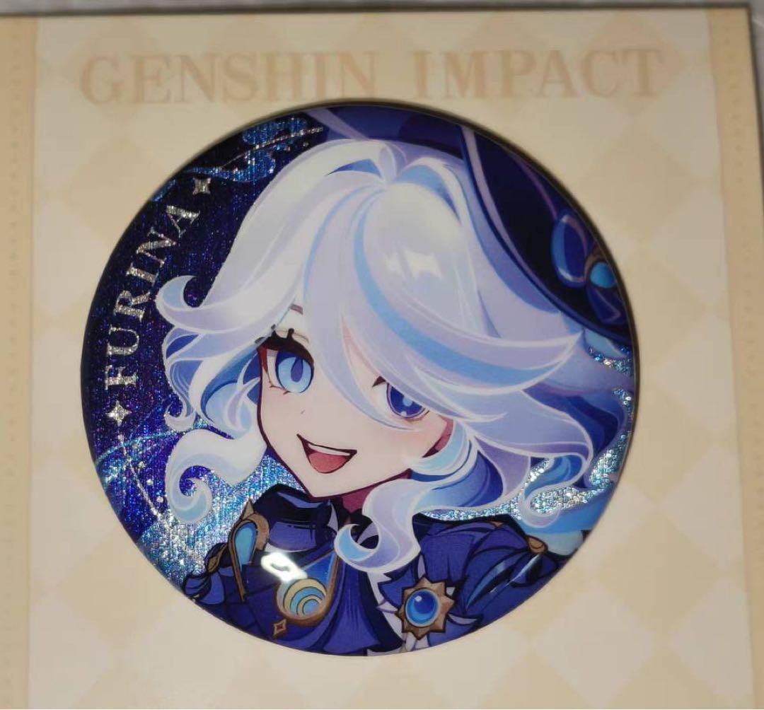 公式正規品 原神 フリーナ 缶バッジ 予告番組 - メルカリ