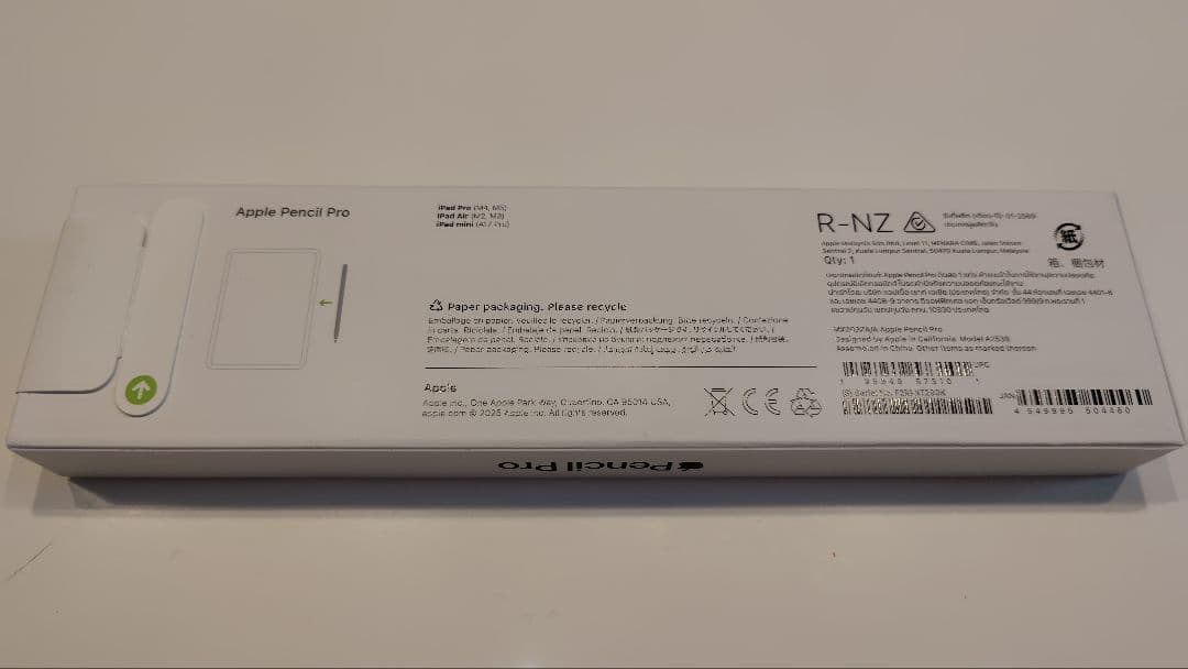 Apple Pencil Pro 開封済、未使用 - メルカリ