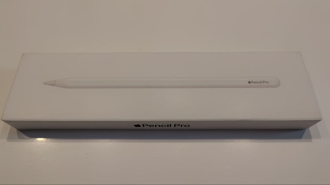 Apple Pencil Pro 開封済、未使用 - メルカリ