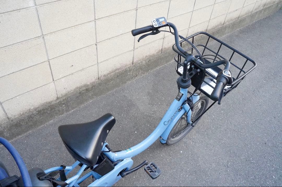 電動自転車 パナソニック ギュット 中古 子供乗せ アシスト 120703