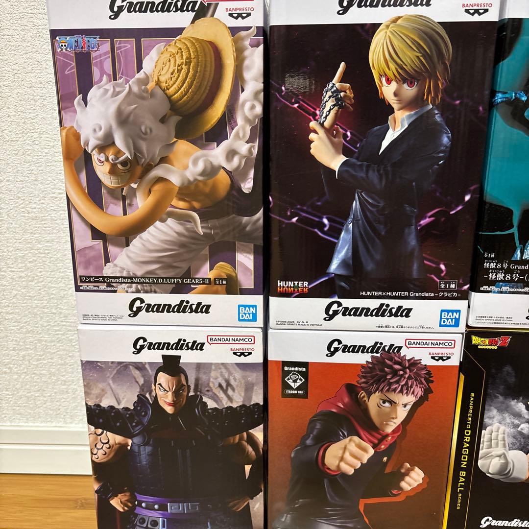 Grandista フィギュア7体セット　最新プライズ