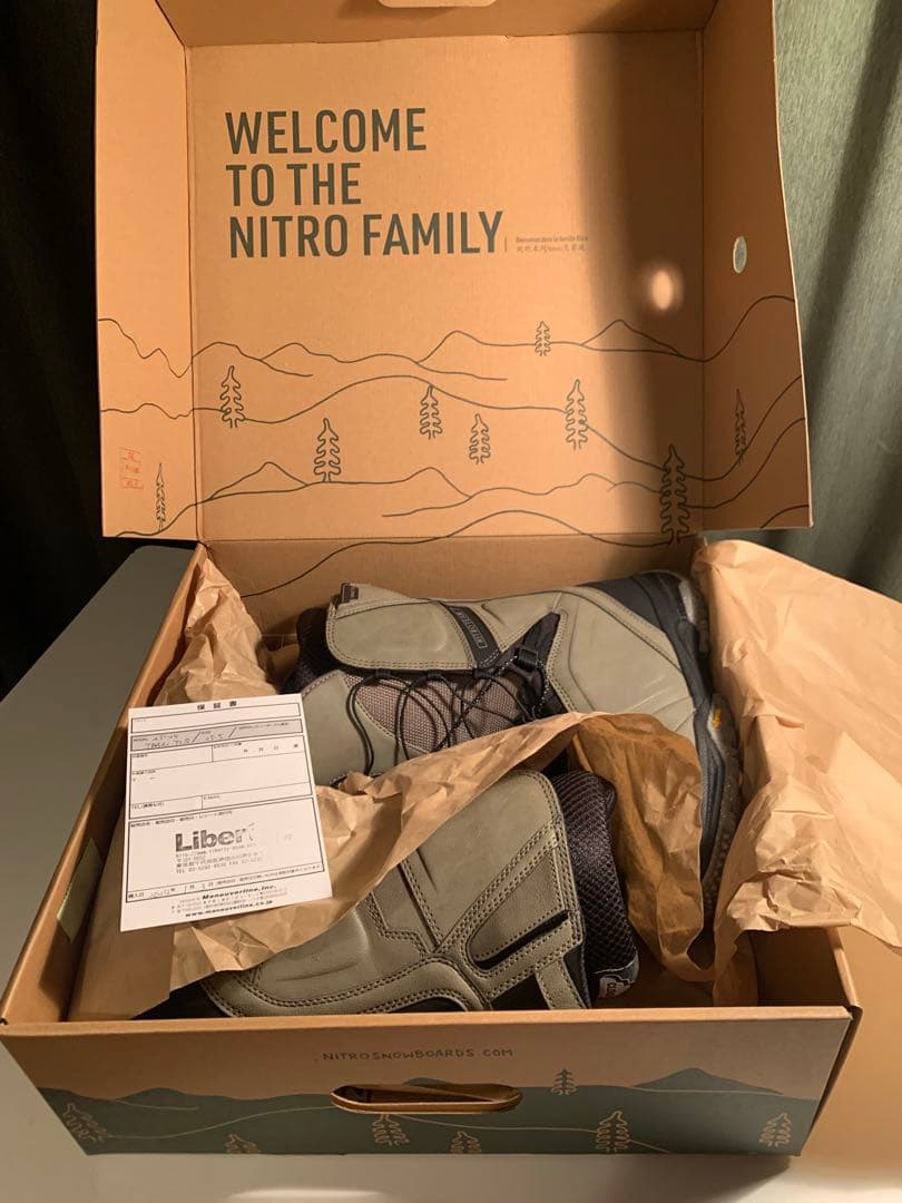 スノーボード NITRO TEAM TLS 23-24 25.5cm