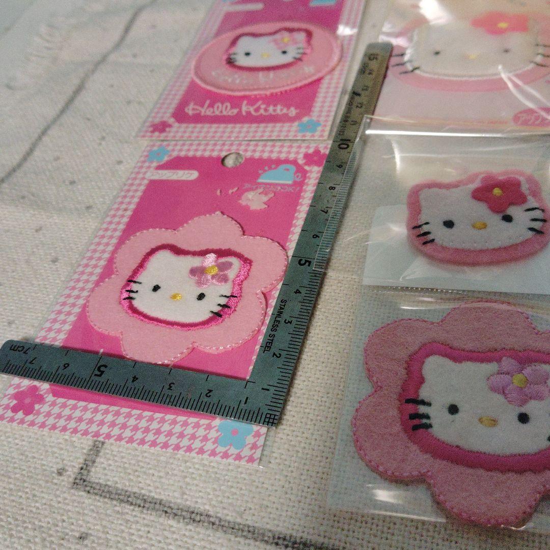 キティ　アップリケ　ワッペン　レトロ　ヴィンテージ　刺繍　まとめ