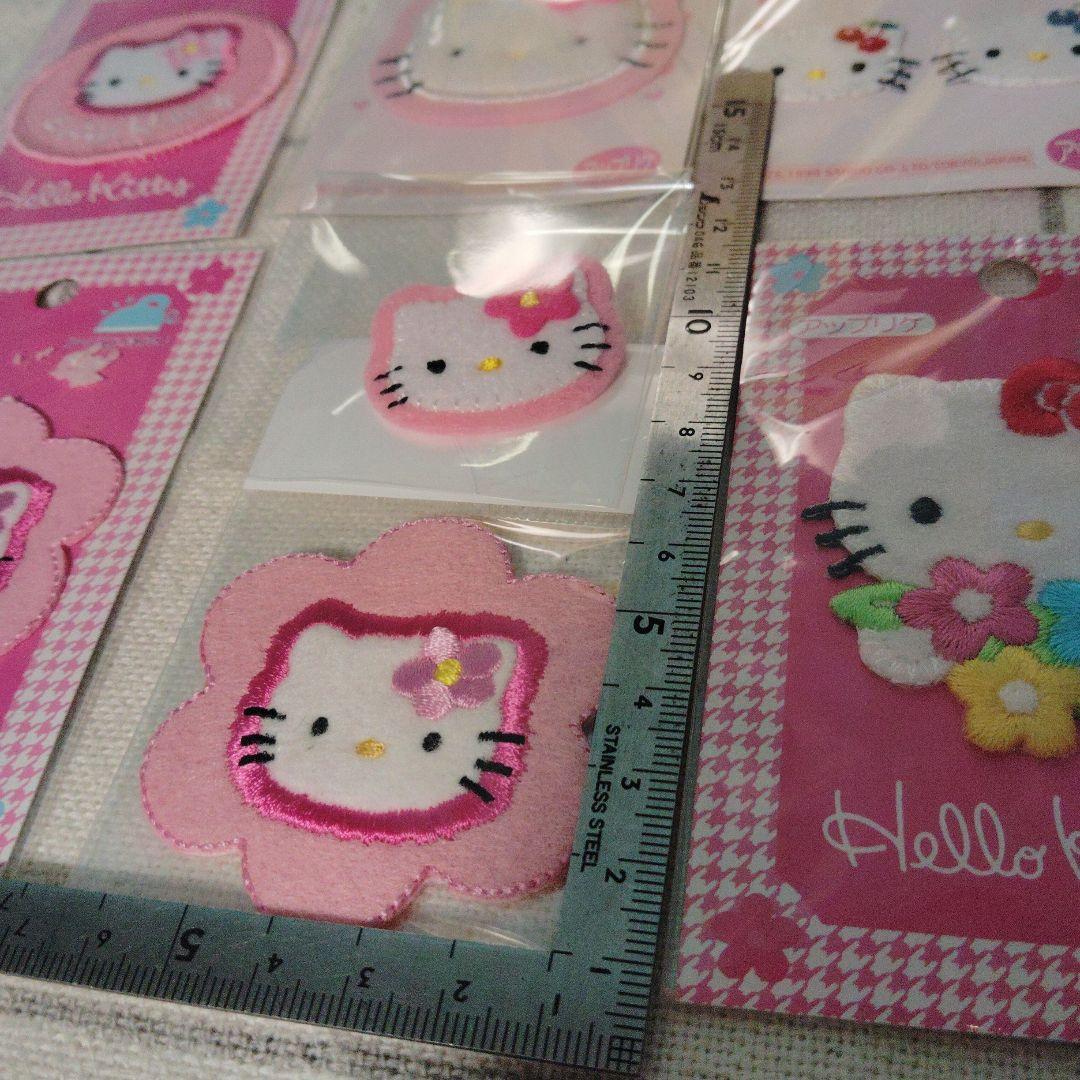 キティ　アップリケ　ワッペン　レトロ　ヴィンテージ　刺繍　まとめ