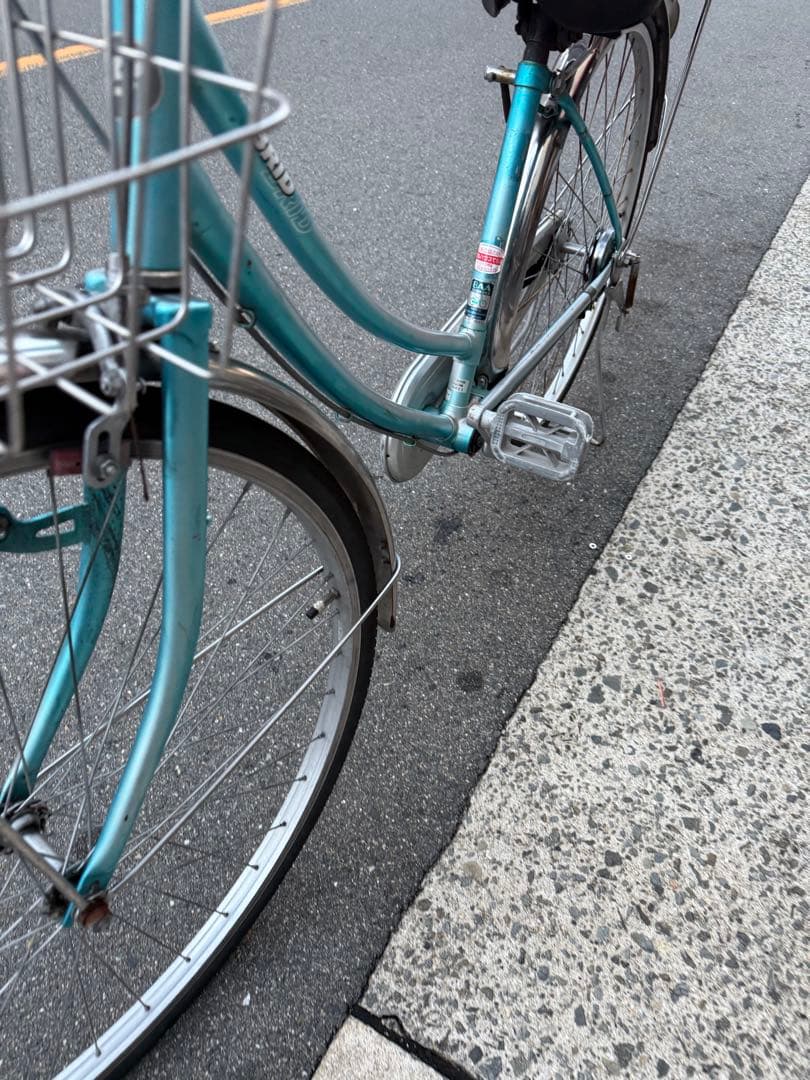 115 自転車 大阪市 【引取り限定】 26インチ ママチャリ - メルカリ