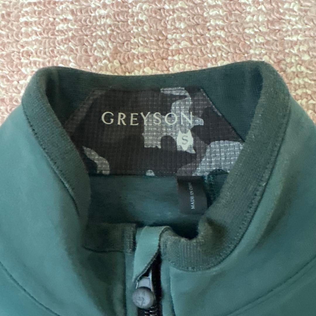 美品】グレイソン GREYSON セコイア グリーンジャケット ゴルフ 防風
