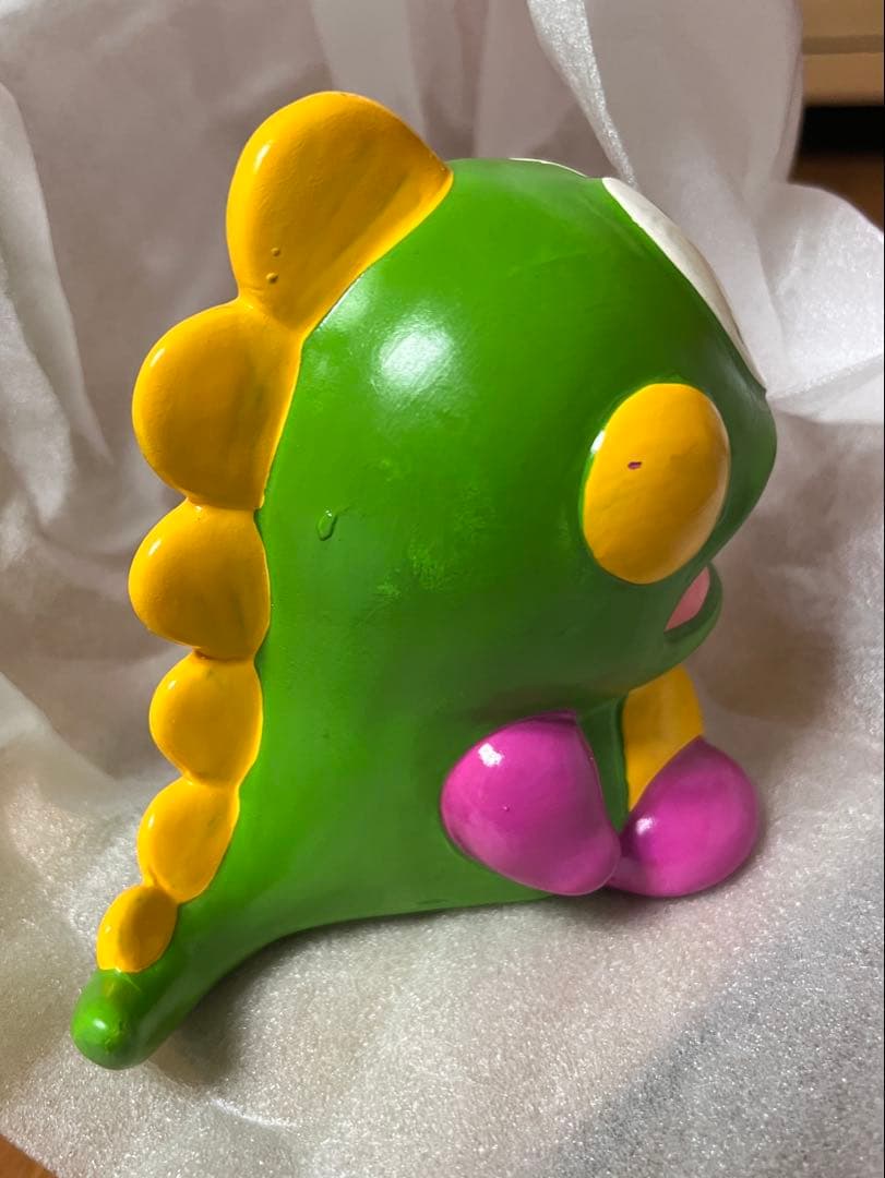 FM-TOWNS版　バブルボブル　バブルン　貯金箱　特典品