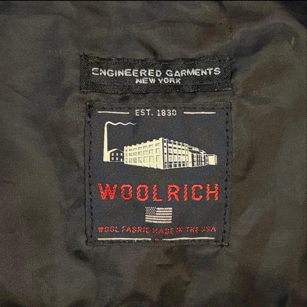 美品】エンジニアードガーメンツ ウールリッチ キャリーオールトート