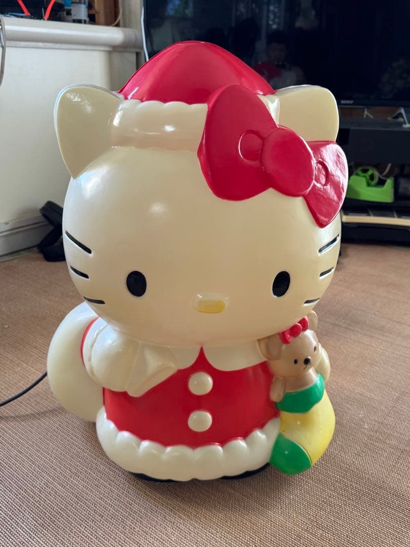 ハローキティ サンタクロース レア 廃盤 ライト 27日まで