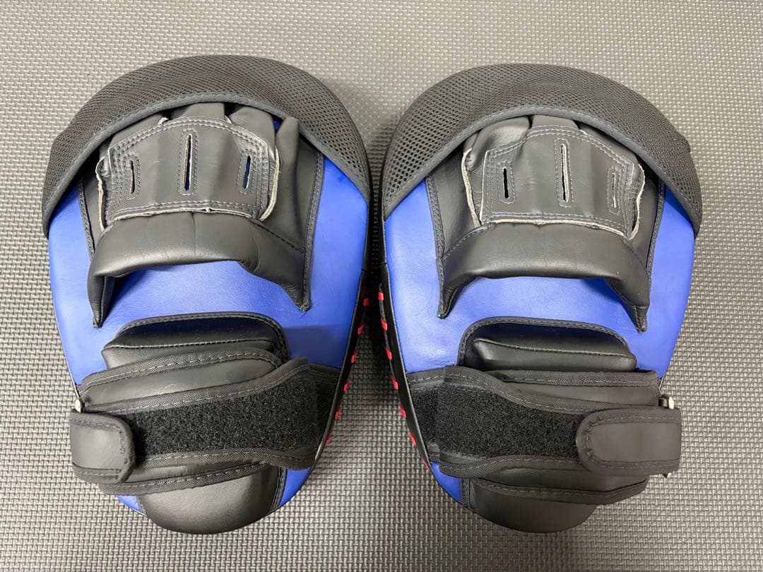 Fairtex キックミット 青 - メルカリ