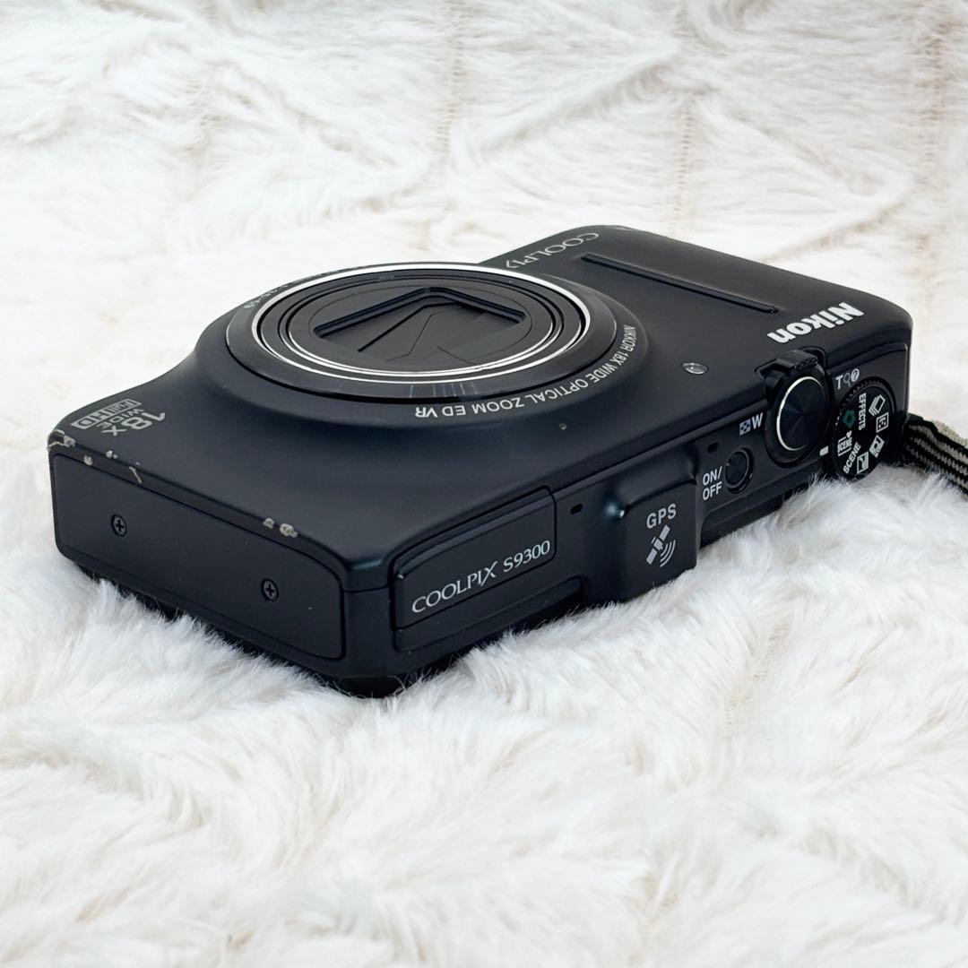 動作良好✨ Nikon COOLPIX S9300 ブラック - メルカリ