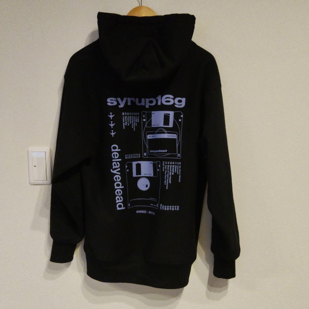 【完売品】syrup16g 遅死11.02 Delayded パーカー　黒　L