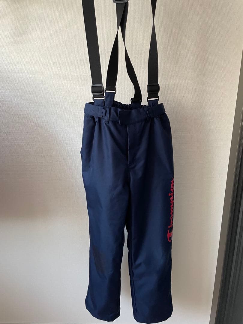 Champion 子ども用 スキーウェア 赤と紺 サイズ150 - メルカリ