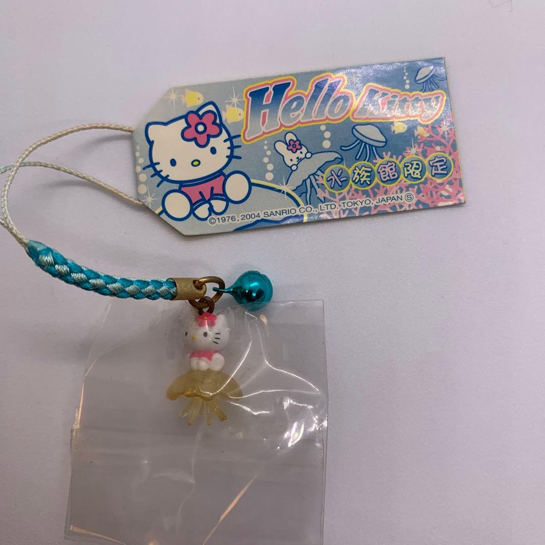 レア】ご当地キティ 水族館限定 くらげ ハローキティ 根付 - メルカリ