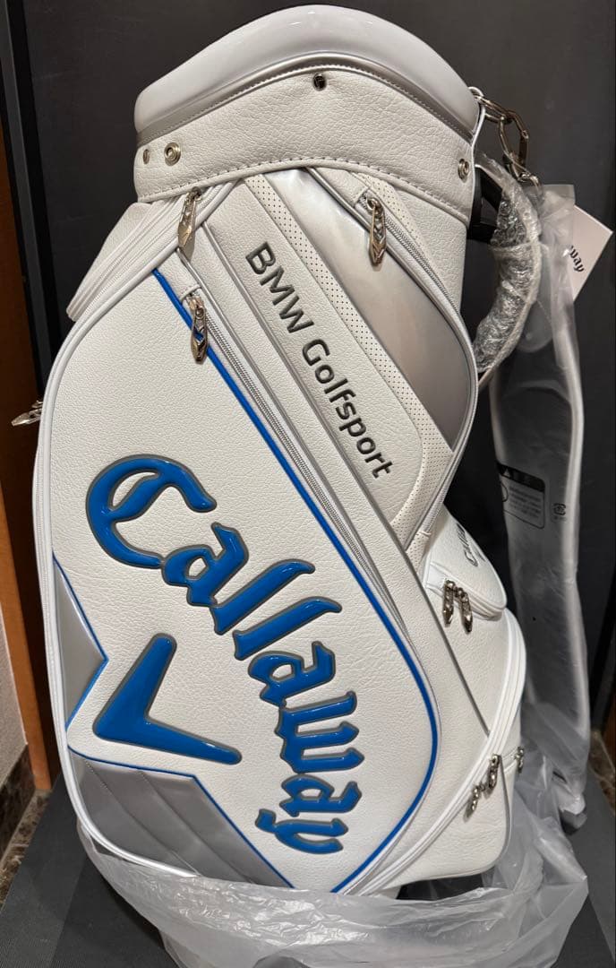 『新品未使用品』Callaway BMW Golfsport ゴルフバッグ BMW 純正 GOLF SPORT BLACK COLLECTION 2024 BMW x Callaway ゴルフ