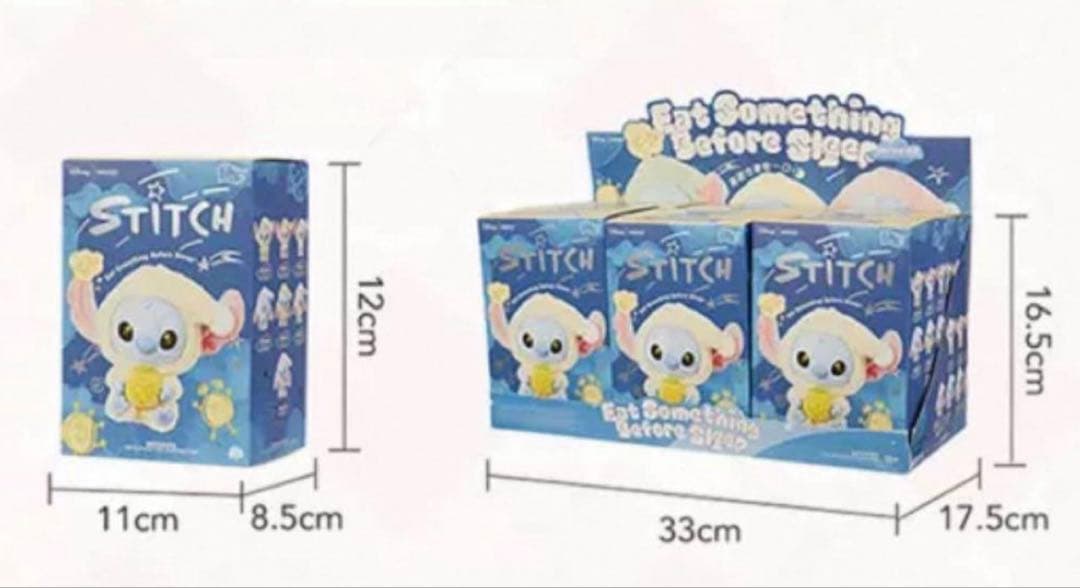 MINISO ディズニー ぬいぐるみ アソートボックス STITCH 2セット