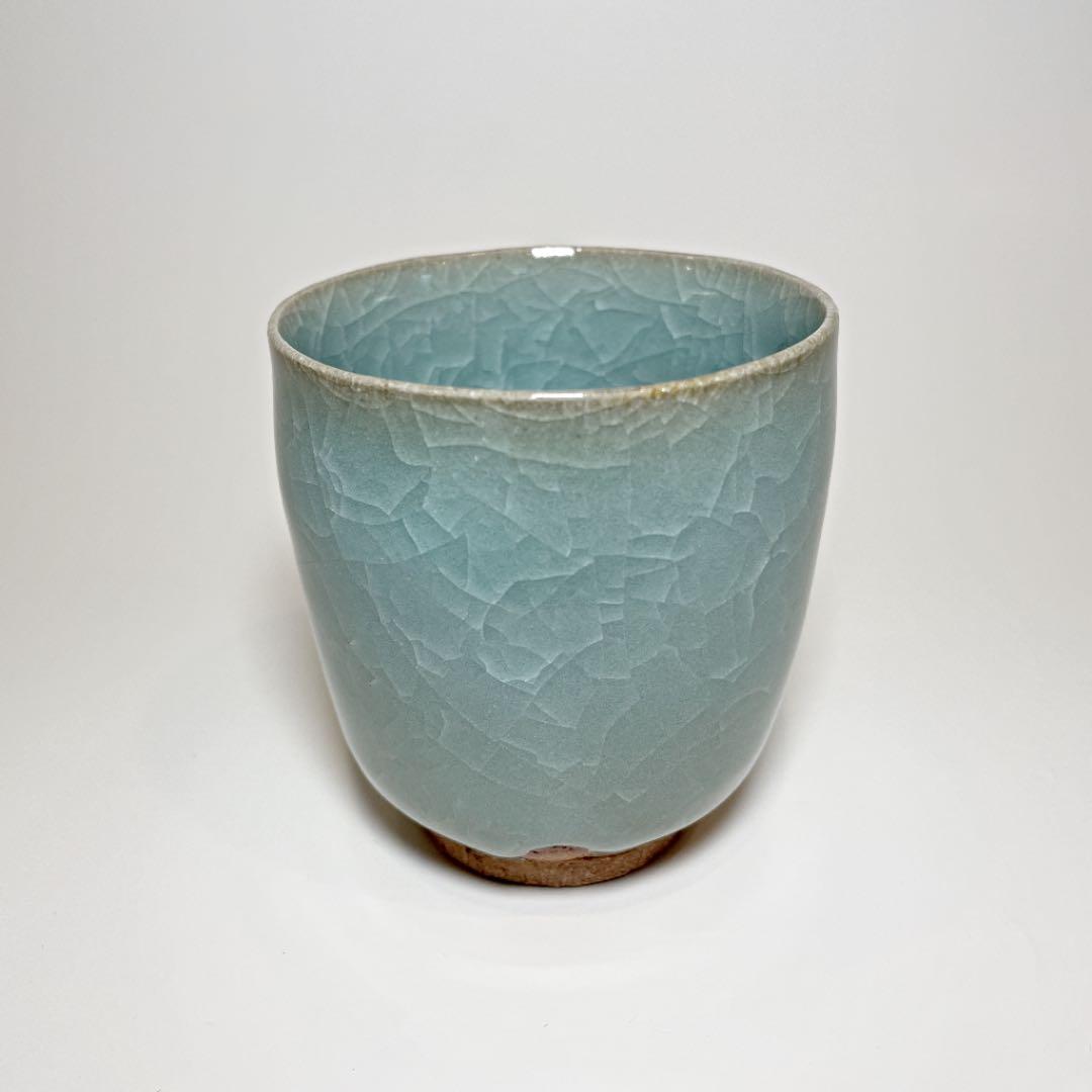 原口卓士 青磁湯呑