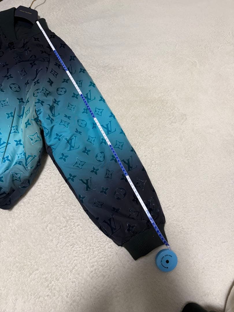 ルイヴィトン モノグラム ナイロン ボンバージャケット 48サイズ美品